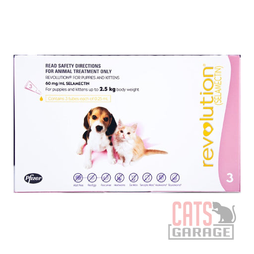 Revolution for Puppies & Kittens up to 2.5kg