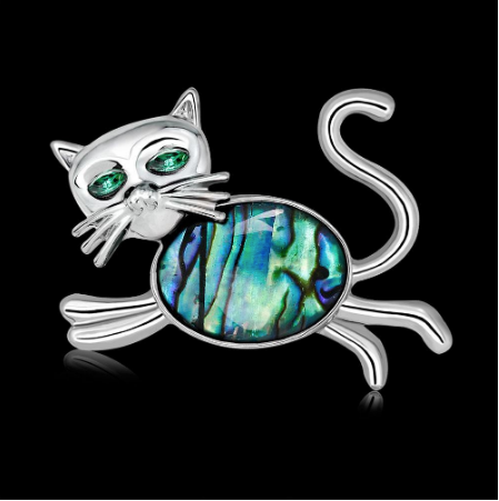 Cat Brooch