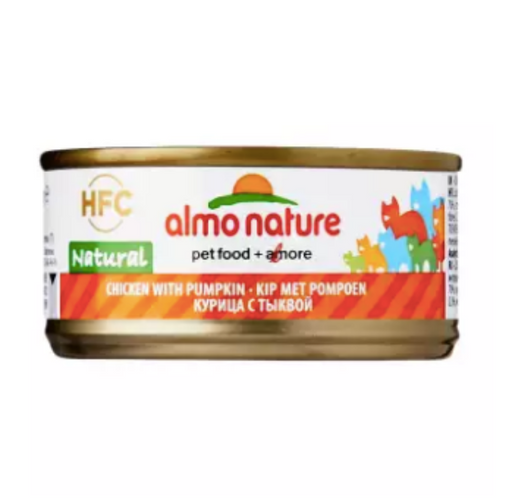 Almo Nature HFC Natural Chicken & Pumpkin Wet Food 70g X24