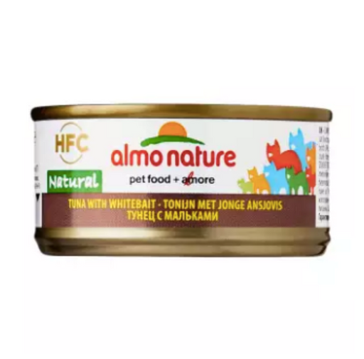 Almo Nature HFC Natural Tuna & Whitebait Wet Food 70g X24