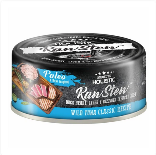 Absolute Holistic Raw Stew Wild Tuna Classic Grain-Free Dog & Cat Wet Food  80g X96