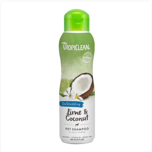 Tropiclean® Shampoo - Lime & Coconut [Deshedding] (2 Sizes)