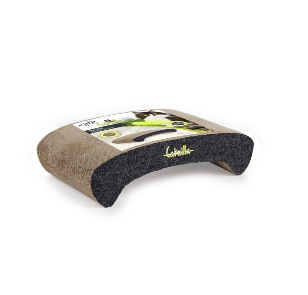 All For Paws Catzilla - Wave Cardboard Scratcher