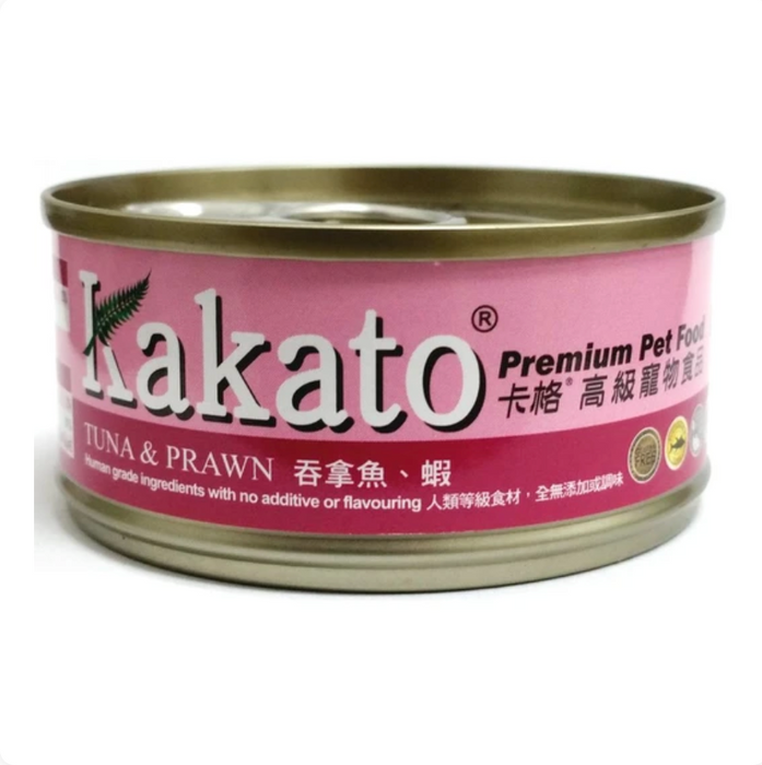 Kakato Tuna & Prawn Cat & Dog Wet Food (2 Sizes)
