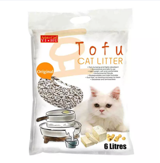 Aristo Cats Tofu ORIGINAL Cat Litter 6L X6