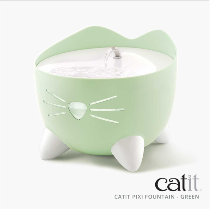 Catit PIXI Fountain Green for Cats 2.5L