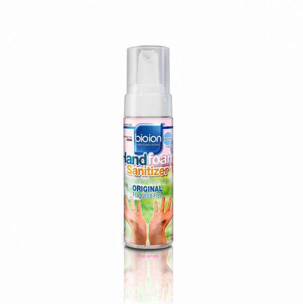 Bioion Fragrance-Free Hand Foam Sanitizer 80ml