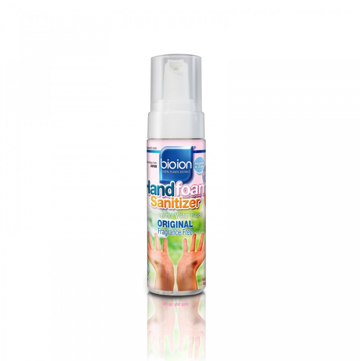 Bioion Fragrance-Free Hand Foam Sanitizer 80ml