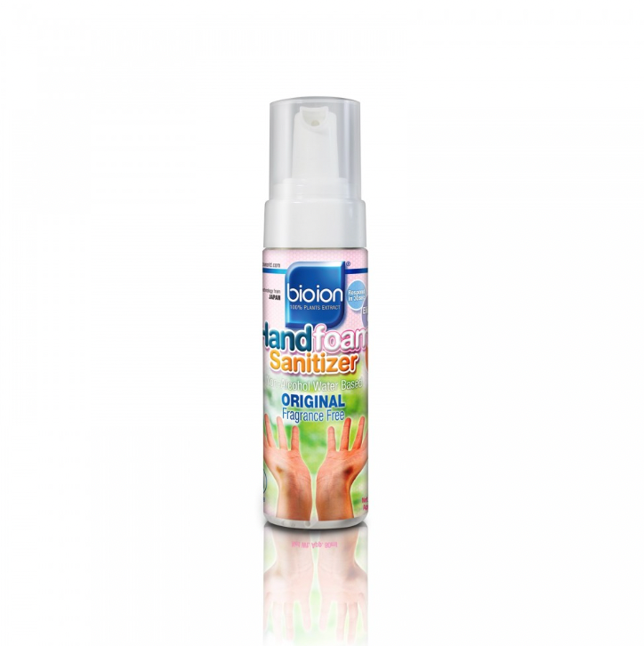 Bioion® Fragrance-Free Hand Foam Sanitizer 80ml