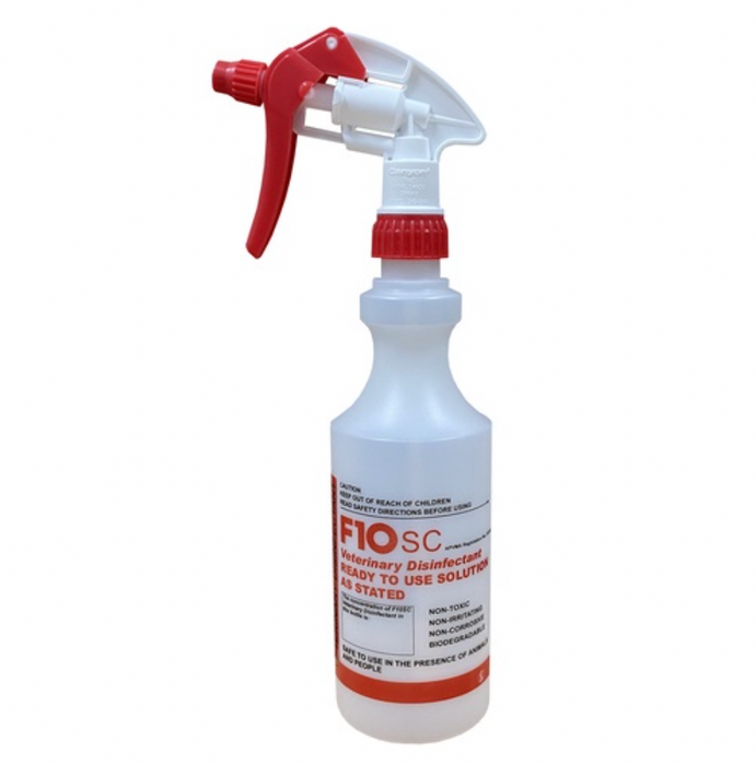 F10 Empty Trigger Spray Bottles for Disinfectant 500ml