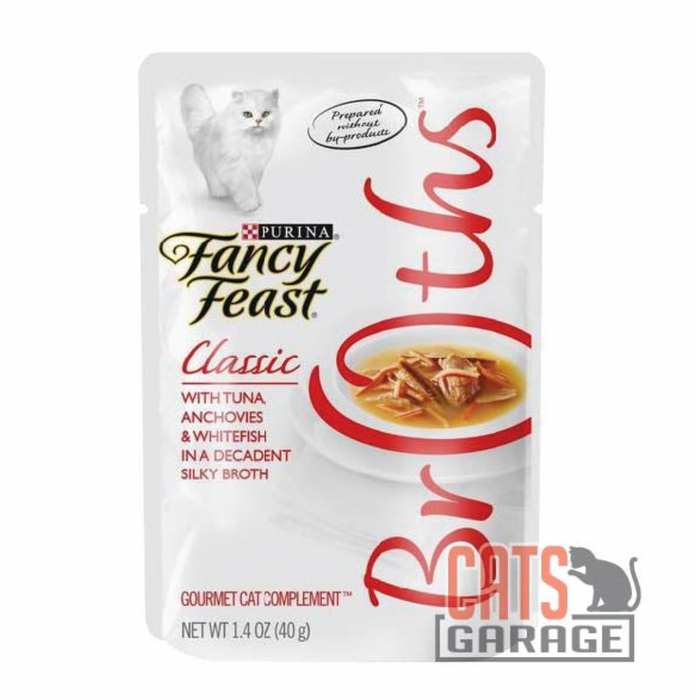 Fancy Feast Classic Whitefish Broth 40g (3 Flavours)