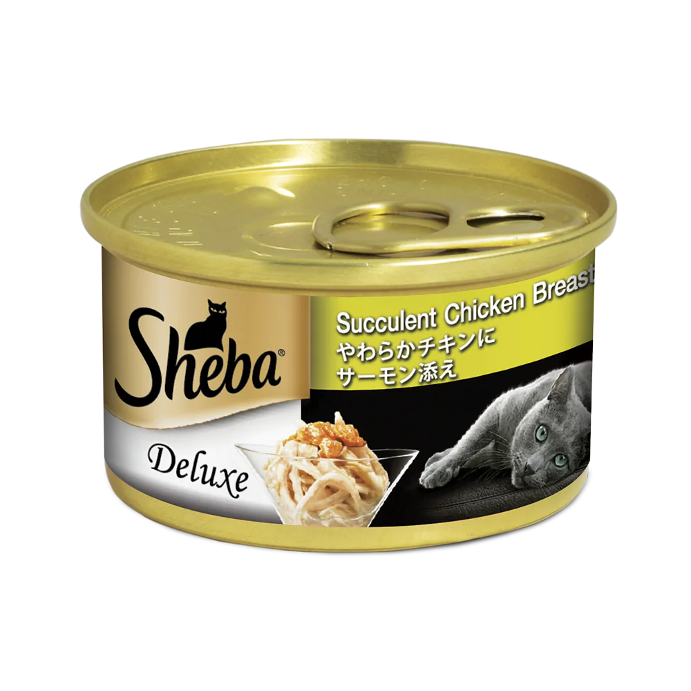 Sheba Succulent Chicken Breast With Salmon 85g
