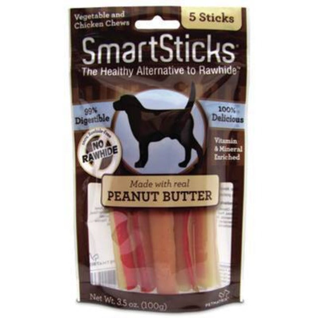SmartBones SmartSticks Peanut Butter