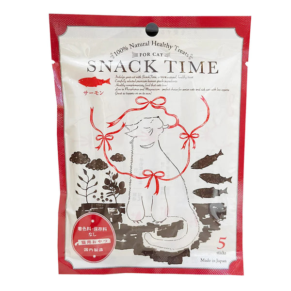 BioNature Snack Time Cat 100% Natural Healthy Treats Salmon 50g