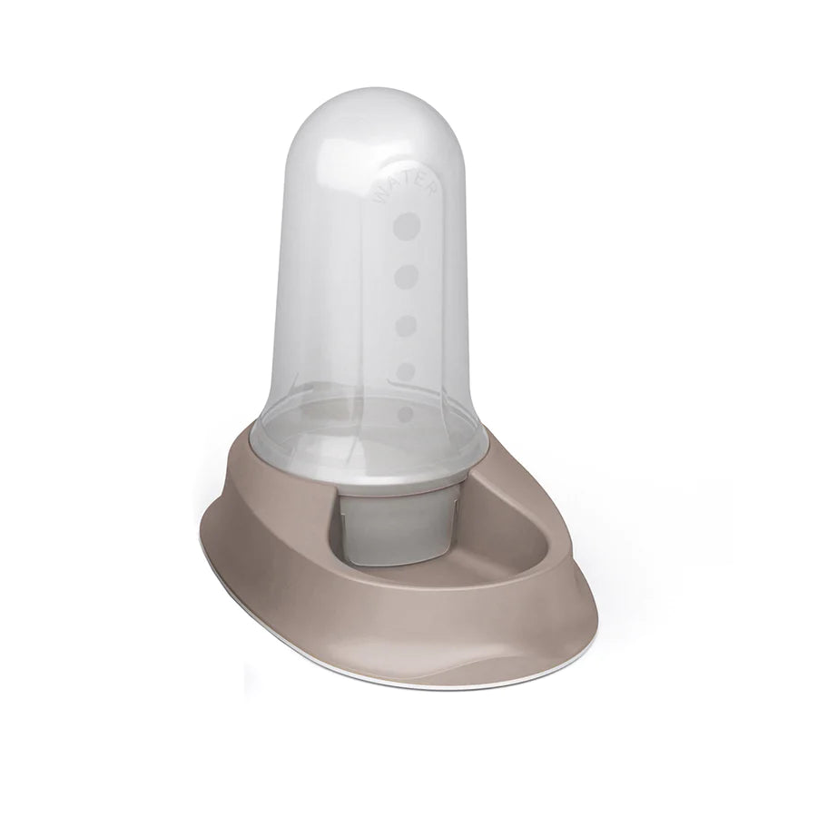 Stefanplast Chic Food & Water Dispenser Dove Grey (3 Sizes)