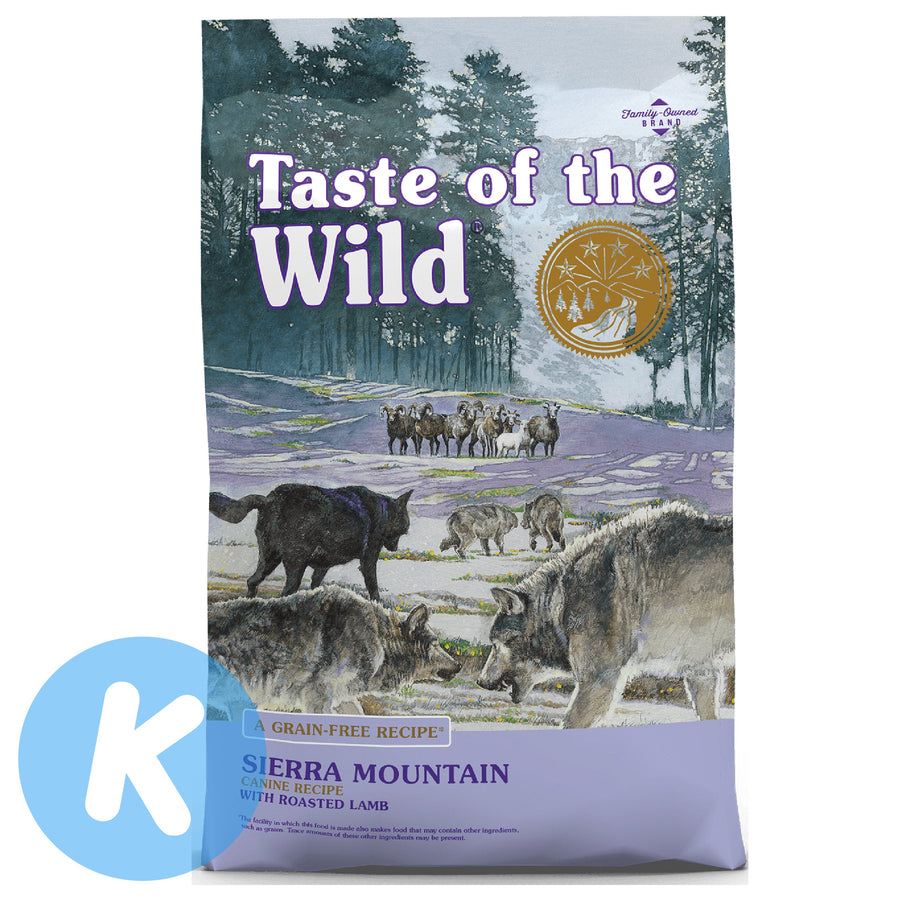 Taste Of The Wild Canine Sierra Mountain Roasted Lamb Dry Dog Food 2kg