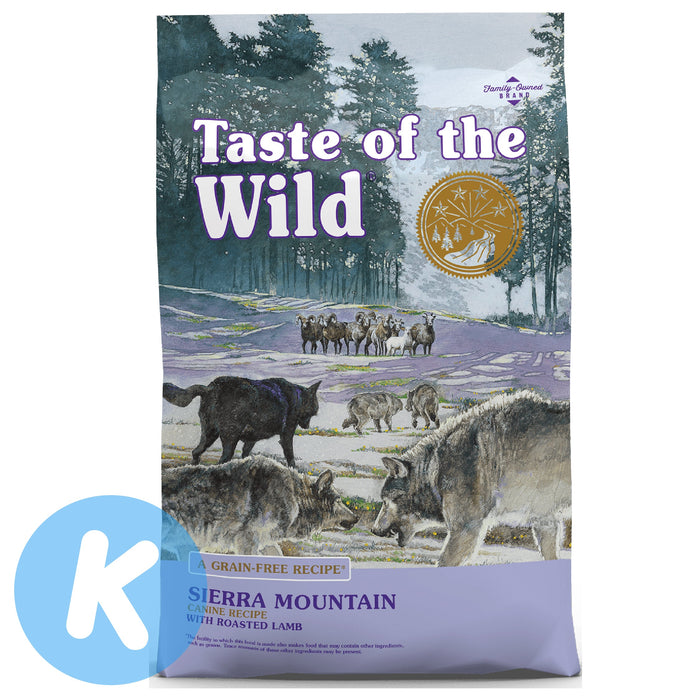 Taste Of The Wild - Sierra Mountain Canine Dry Dog Food 2kg