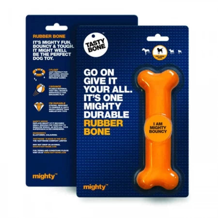 Tasty Bone Mighty Rubber Large Bone For Large Dog