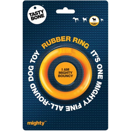 Tasty Bone Mighty Rubber Ring Small For Small Dog