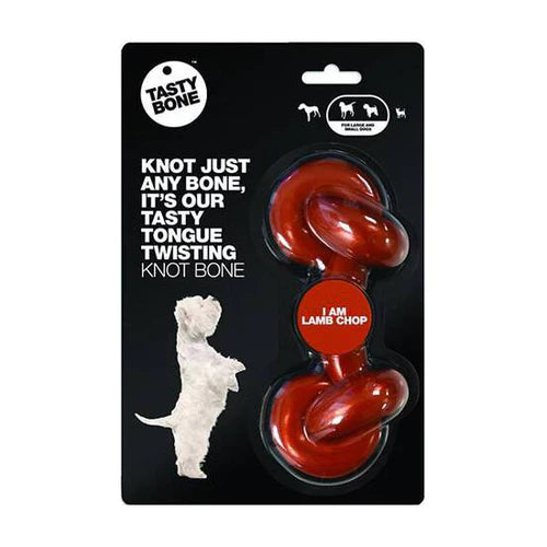Tasty Bone Nylon Knotted Bone Lamb Chop