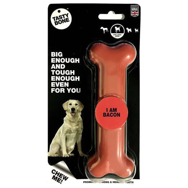 Tasty Bone Nylon Bone Bacon - Large