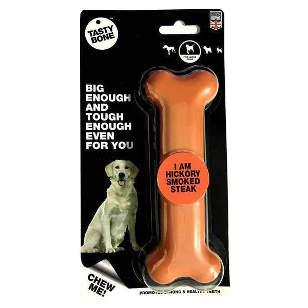 Tasty Bone Nylon Bone Hickory Smoked Steak - Large