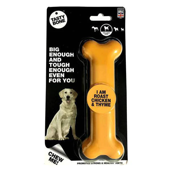 Tasty Bone Nylon Bone Roast Chicken & Thyme - Large