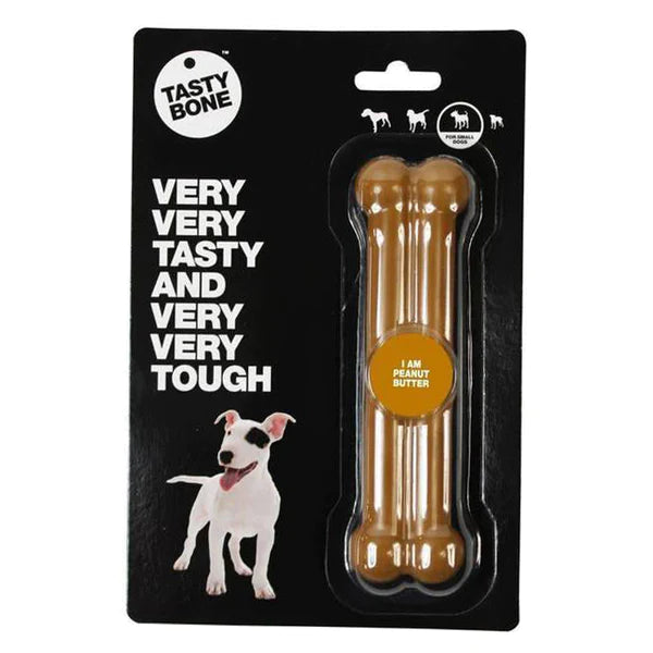 Tasty Bone Nylon Bone Peanut Butter - Small