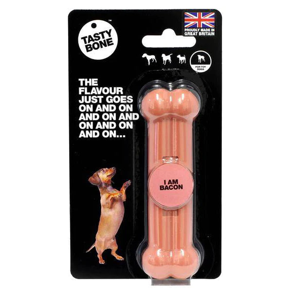 Tasty Bone Nylon Bone Bacon - Toy