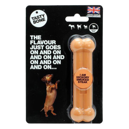 Tasty Bone Nylon Bone Hickory Smoked Steak - Toy