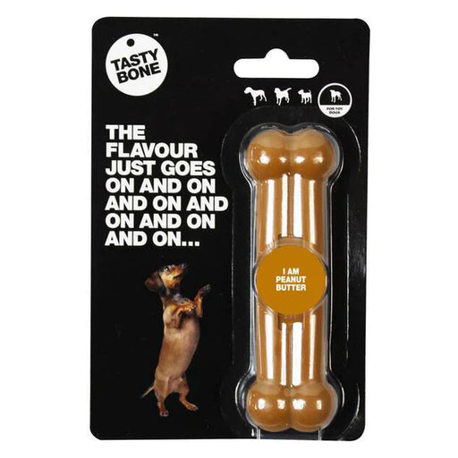 Tasty Bone Nylon Bone Peanut Butter - Toy