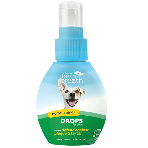 Tropiclean Fresh Breath Drops For Dogs 65ml