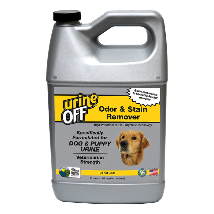 Urine Off Veterinarian Strength Dog & Puppy Odor & Stain Remover (2 Sizes)