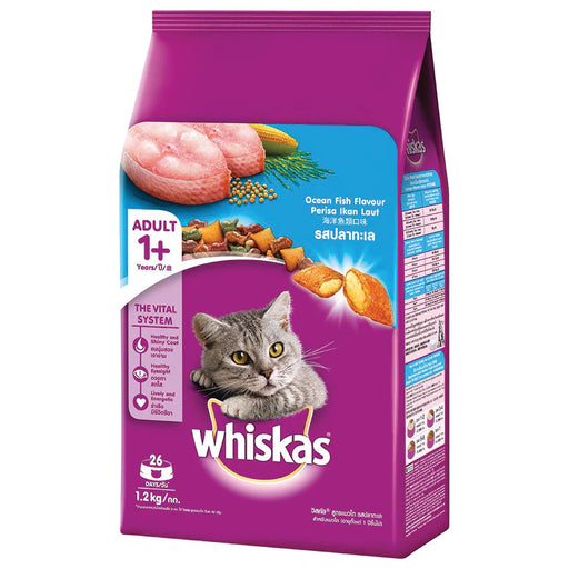 Whiskas Ocean Fish Cat Dry Food (2 Sizes)