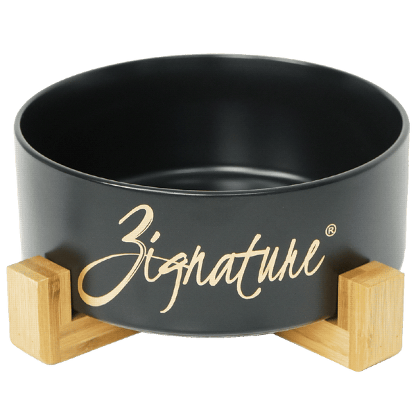 Zignature Ceramic Feeder Bowl