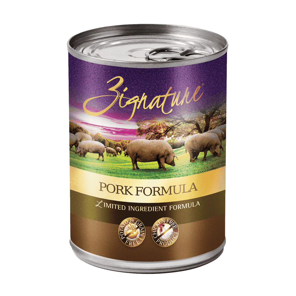 Zignature Pork Formula Dog Wet Food 369g