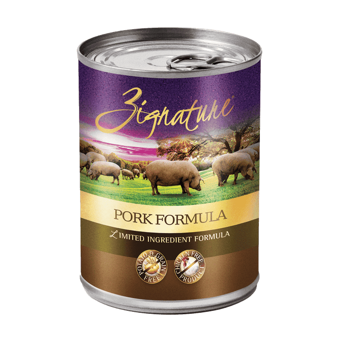 Zignature Pork Formula Dog Wet Food 369g