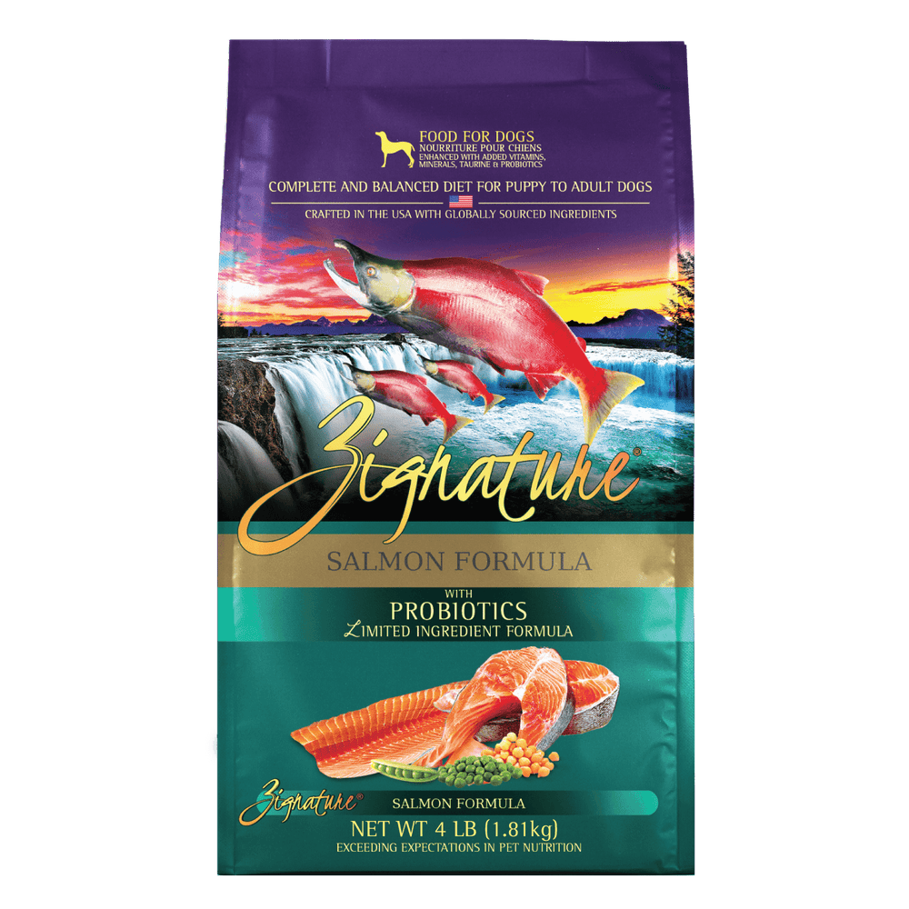 Zignature Salmon Formula Dog Dry Food (3 Sizes) — Cats Garage