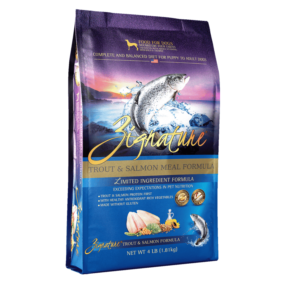Zignature Trout & Salmon Formula Dog Dry Food (3 Sizes)