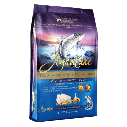 Zignature Trout & Salmon Formula Dog Dry Food (3 Sizes)