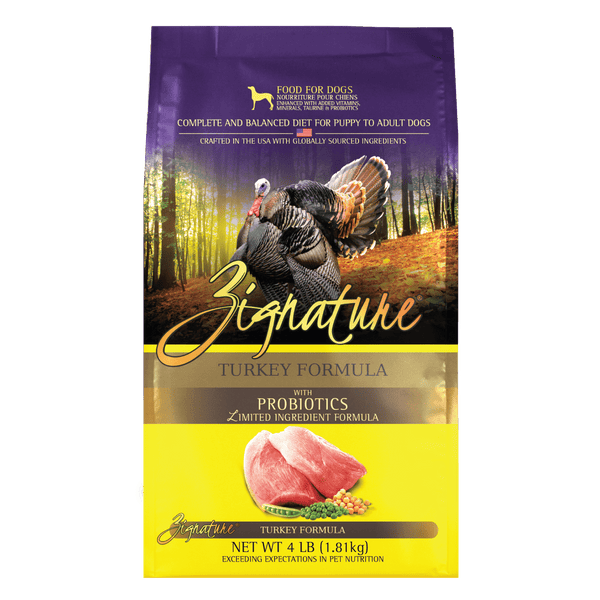 Zignature Turkey Formula Dog Dry Food (3 Sizes)