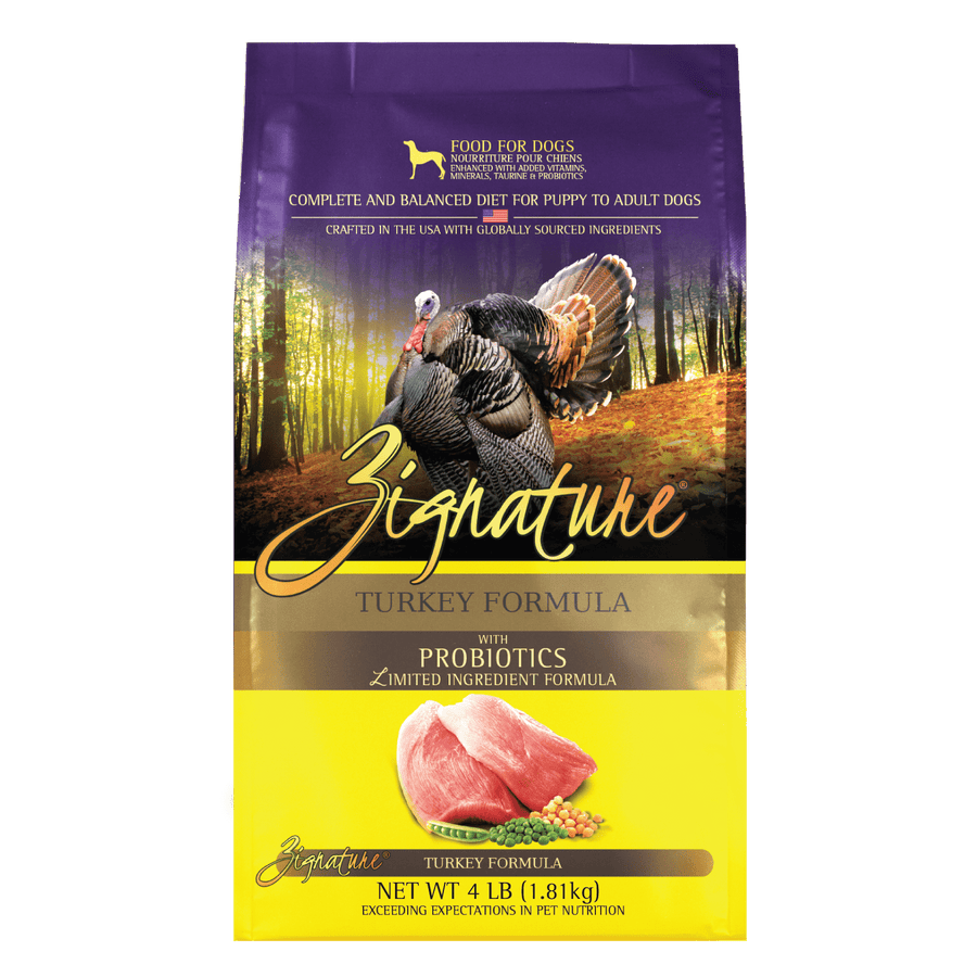 Zignature Turkey Formula Dog Dry Food (3 Sizes)