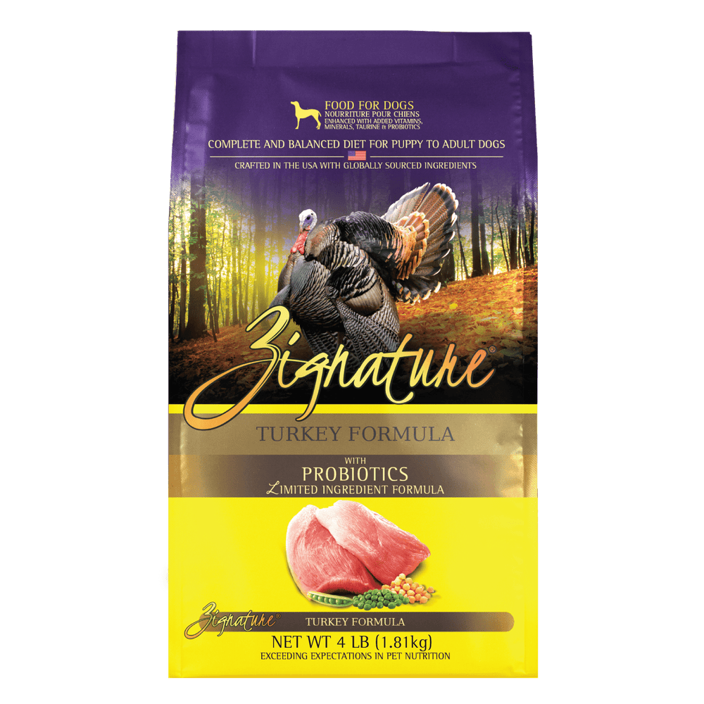 Zignature Turkey Formula Dog Dry Food (3 Sizes) — Cats Garage