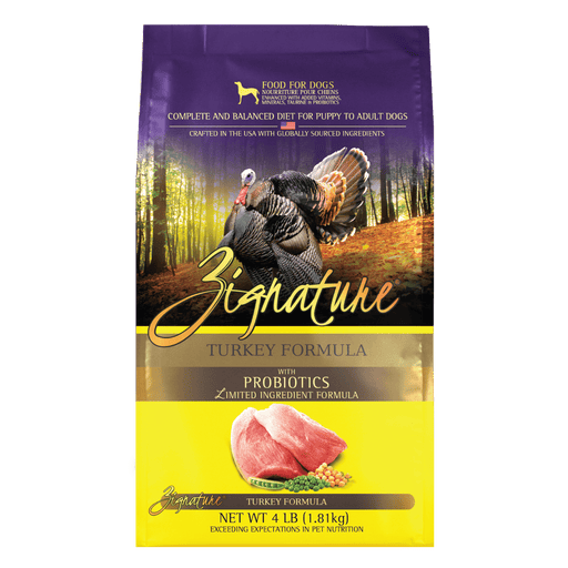 Zignature Turkey Formula Dog Dry Food (3 Sizes)
