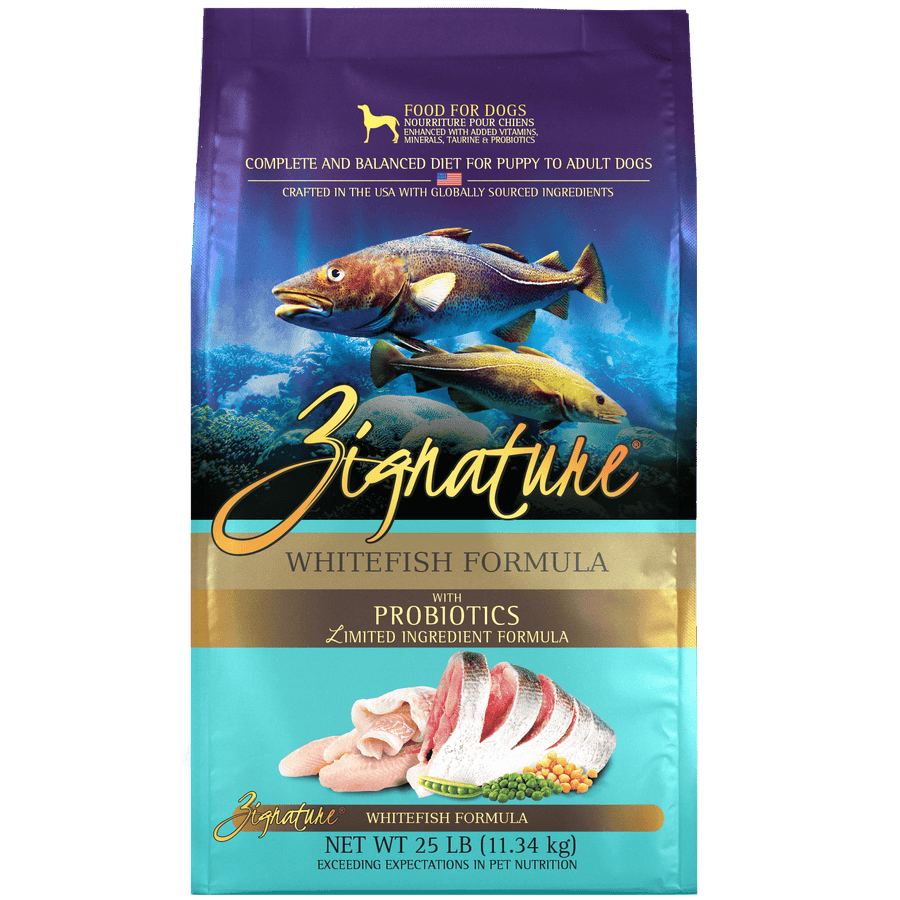 Zignature Whitefish Formula Dog Dry Food (3 Sizes)