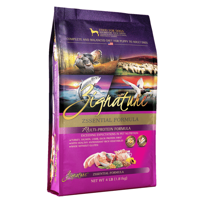 Zignature ZSsential Formula Dog Dry Food (3 Sizes)