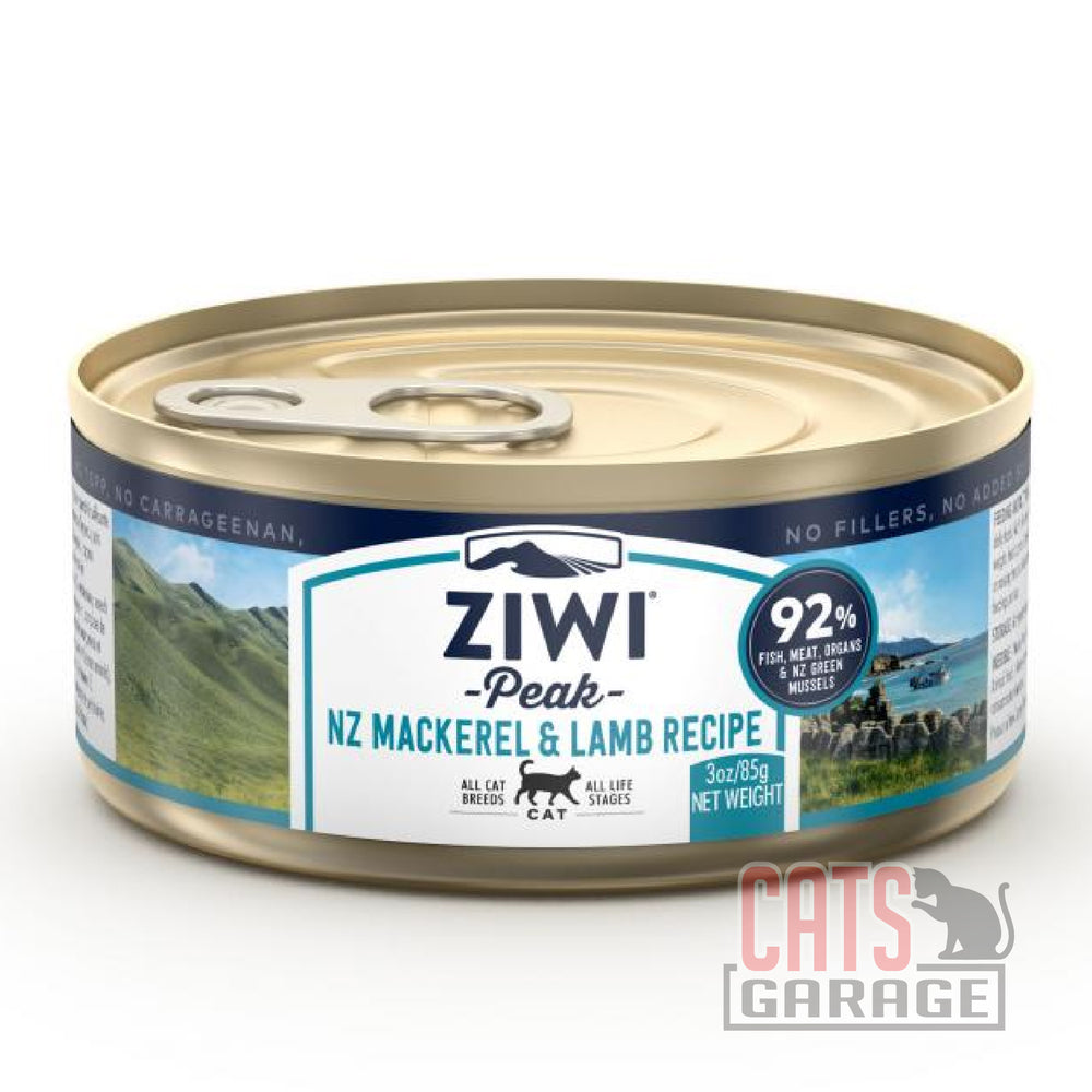Ziwi Peak Mackerel & Lamb Grain Free Cat Wet Food 85g X24