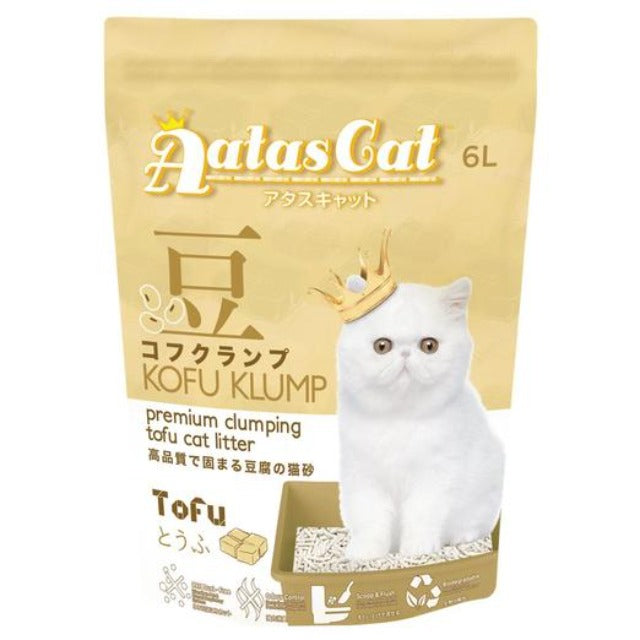 AATAS CAT Kofu Klump Tofu Litter ORIGINAL Cat Litter 6L