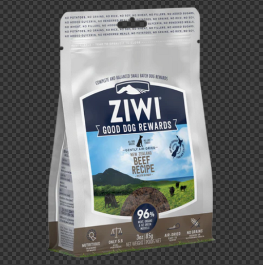 Ziwi Peak Good Dog Rewards Air Dried Recipe Dog Food 85g