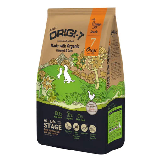 Bow Wow Origi-7 Duck Air-Dried Soft Dry Dog Food 1.2kg